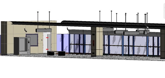 地铁车站建模模型3