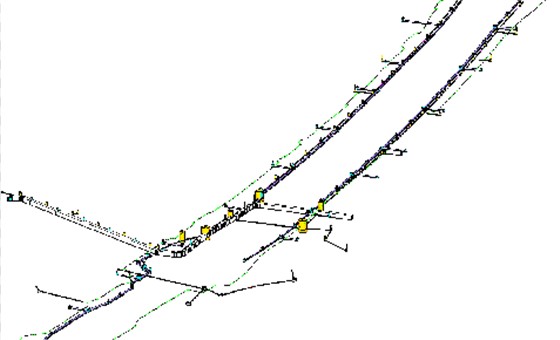 道路桥梁模型