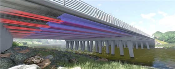 Create intelligent 3D parametric bridge models- digital twins of a bridge