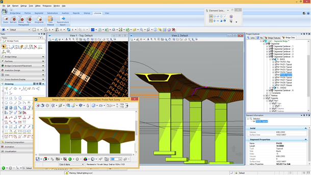 三维桥梁建模软件openbridgemodeler