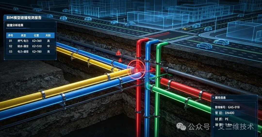 艾三维-BIM+GIS在市政工程中的五大应用场景3