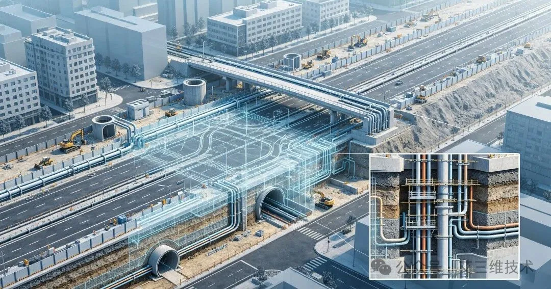 BIM+GIS在市政工程中的五大应用场景，每一个都是刚需