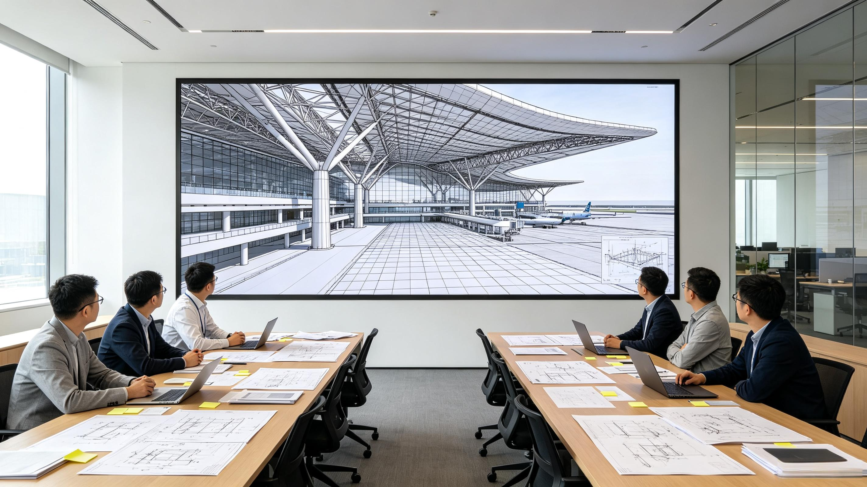 艾三维-BIM+数字孪生在机场建设中的应用：从昆明长水到广州棠溪2