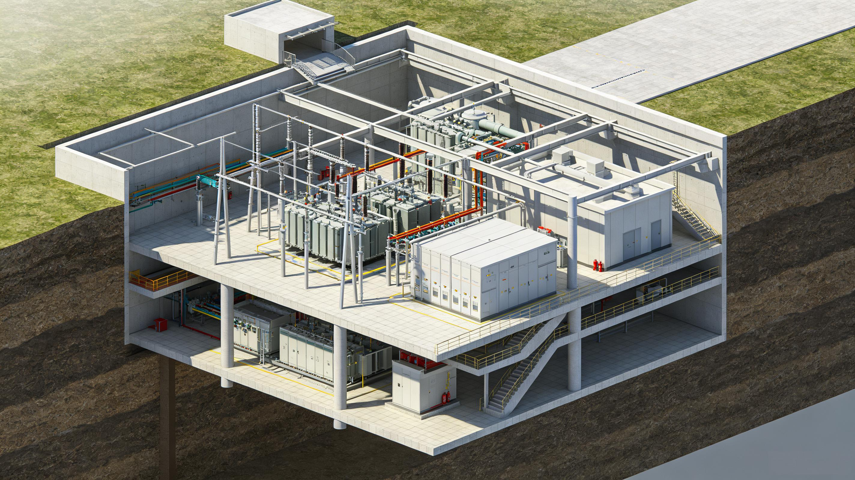 艾三维-从500kV到220kV：Bentley变电站BIM三维建模的落地实践与价值 4