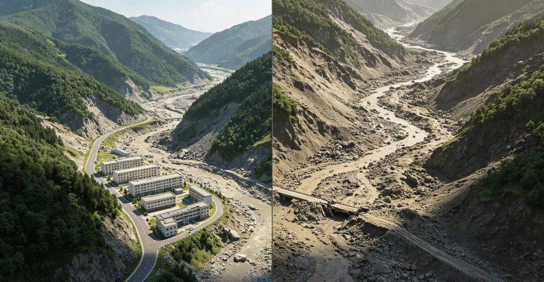 吉隆泥石流救援中的&ldquo;千里眼&rdquo;：无人机航拍建模如何抢出黄金时间 4