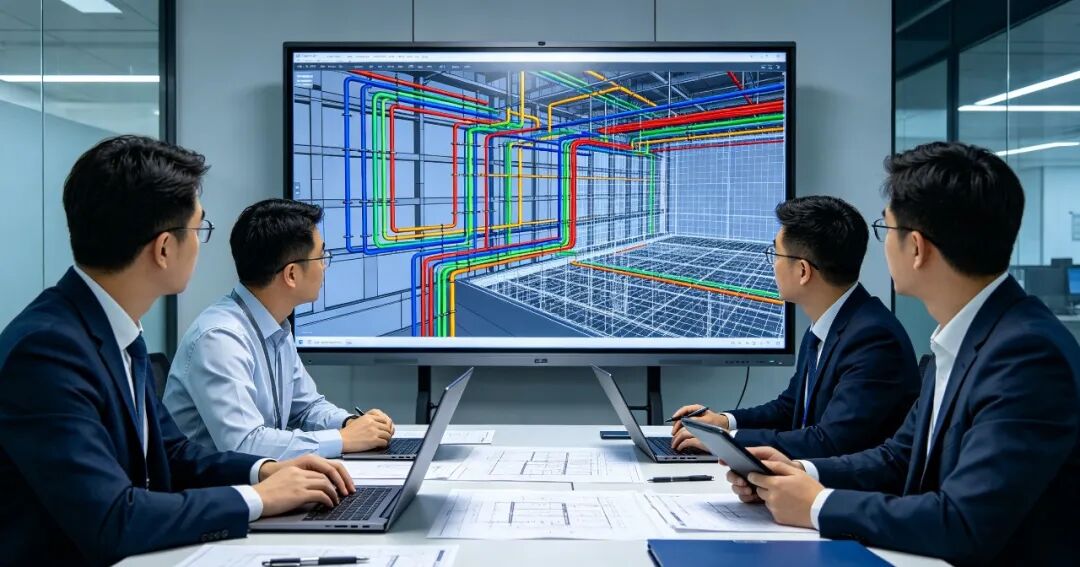 艾三维-从2个月到5天：BIM+AI自动排管如何掀起机电设计效率革命5