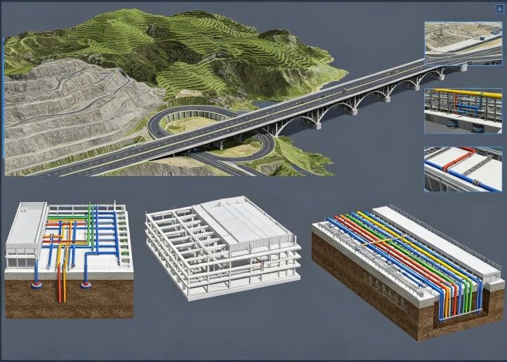 艾三维-长距离输水管线建模与水锤分析：基于Bentley OpenRoads + HAMMER5