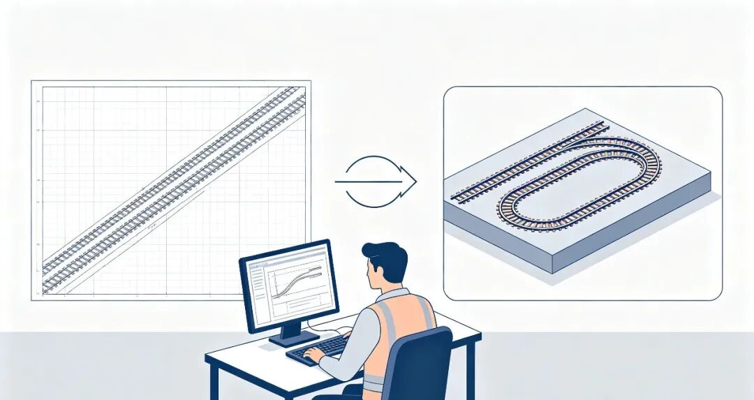 艾三维-铁路轨道BIM:先解决数据结构,再谈建模效率1 艾三维-铁路轨道BIM:先解决数据结构,再谈建模效率1