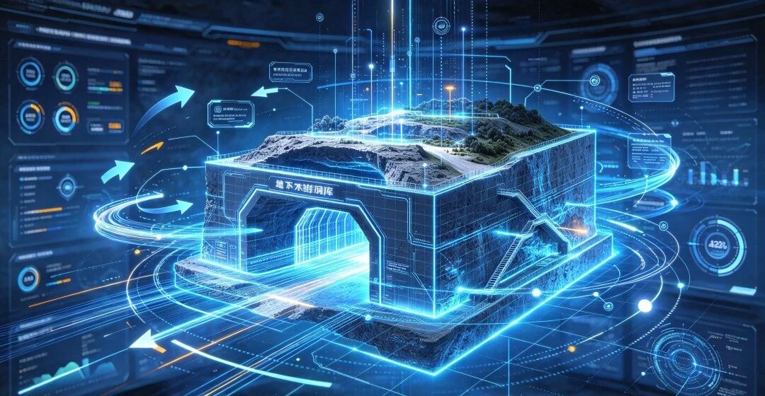 石油洞库BIM建模：让地下洞室群在数字平台里“活”起来