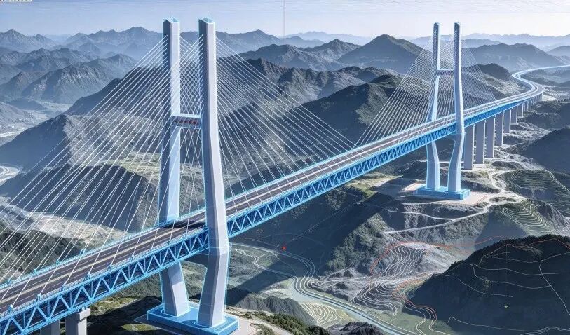 艾三维-世界第三高桥即将通车，山区桥梁设计正在经历一场&ldquo;建模革命&rdquo;3