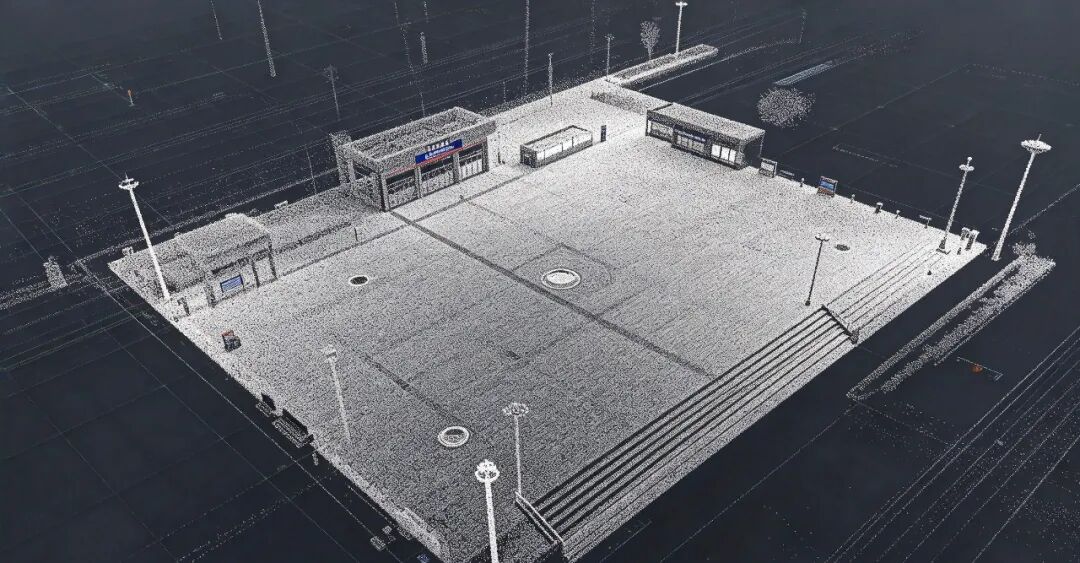 艾三维-无人机扫描铁路基础设施自动转BIM5